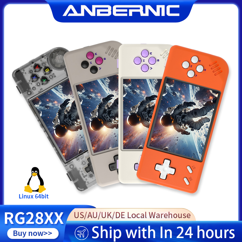 Retro Gaming Kiosk - ANBERNIC RG28XX Konsol Game Genggam Retro