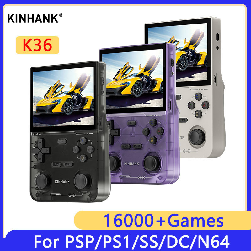 Retro Gaming Kiosk - KINHANK K36 konsol Video Game genggam