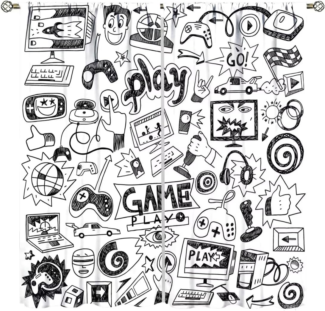 Retro Gaming Youtube - Tirai Video Game untuk Dekorasi Kamar