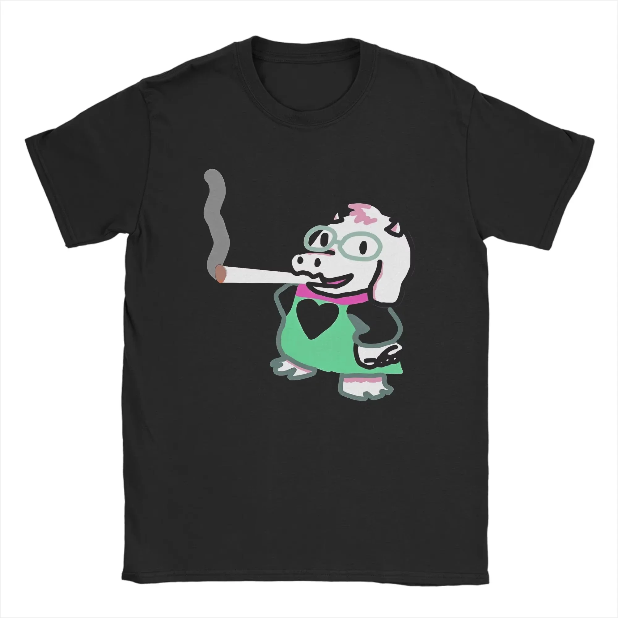 Retro Gaming T Shirt - Kaos Game Deltarune Beach Ralsei Blunt