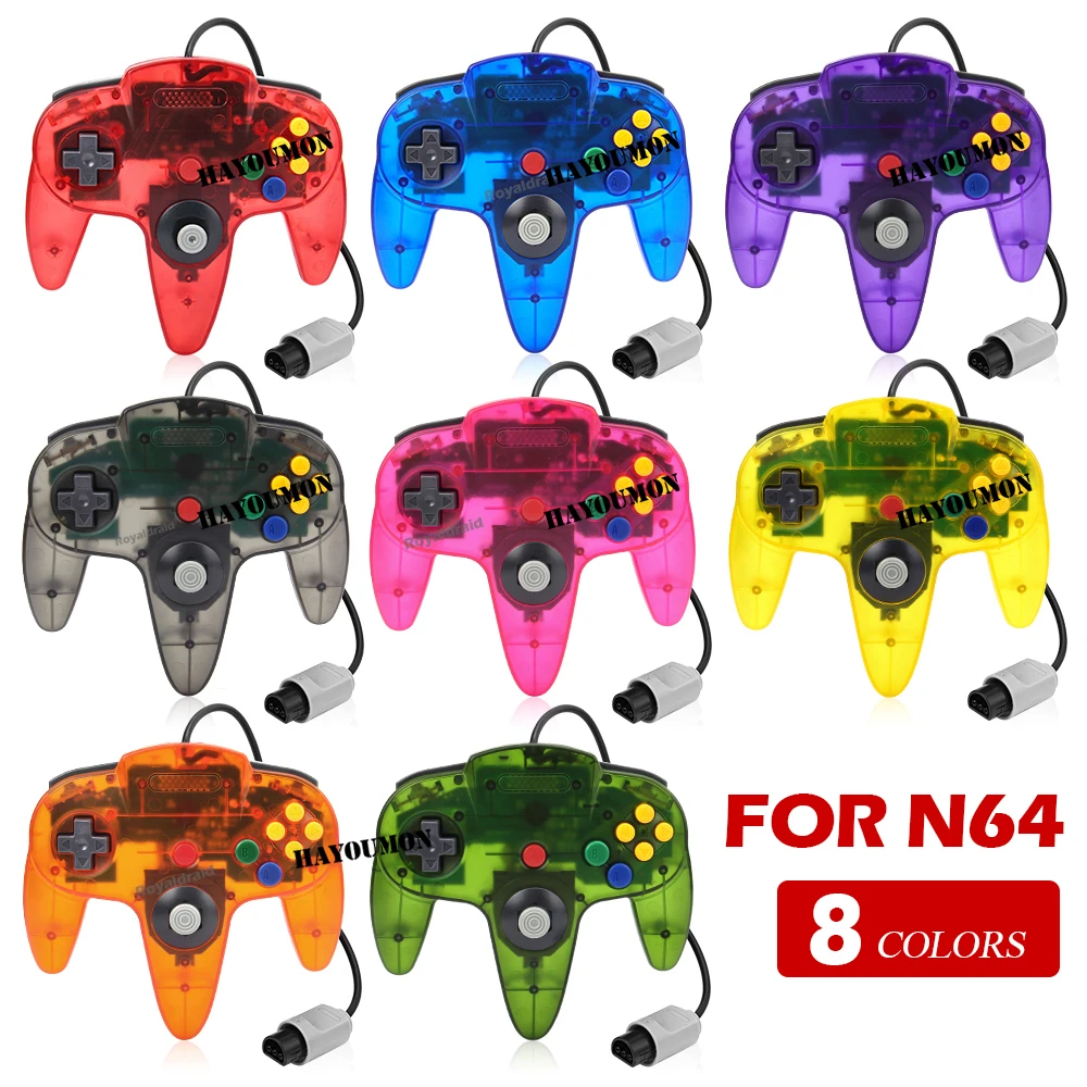 Retro Gaming N64 - Gamepad Berkabel Baru untuk Pengendali Konsol