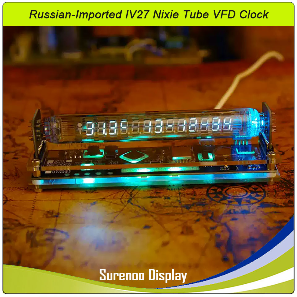 Jam VFD Tabung Nixie IV27 Impo - Retro Gaming Youtube ulasan dan harga