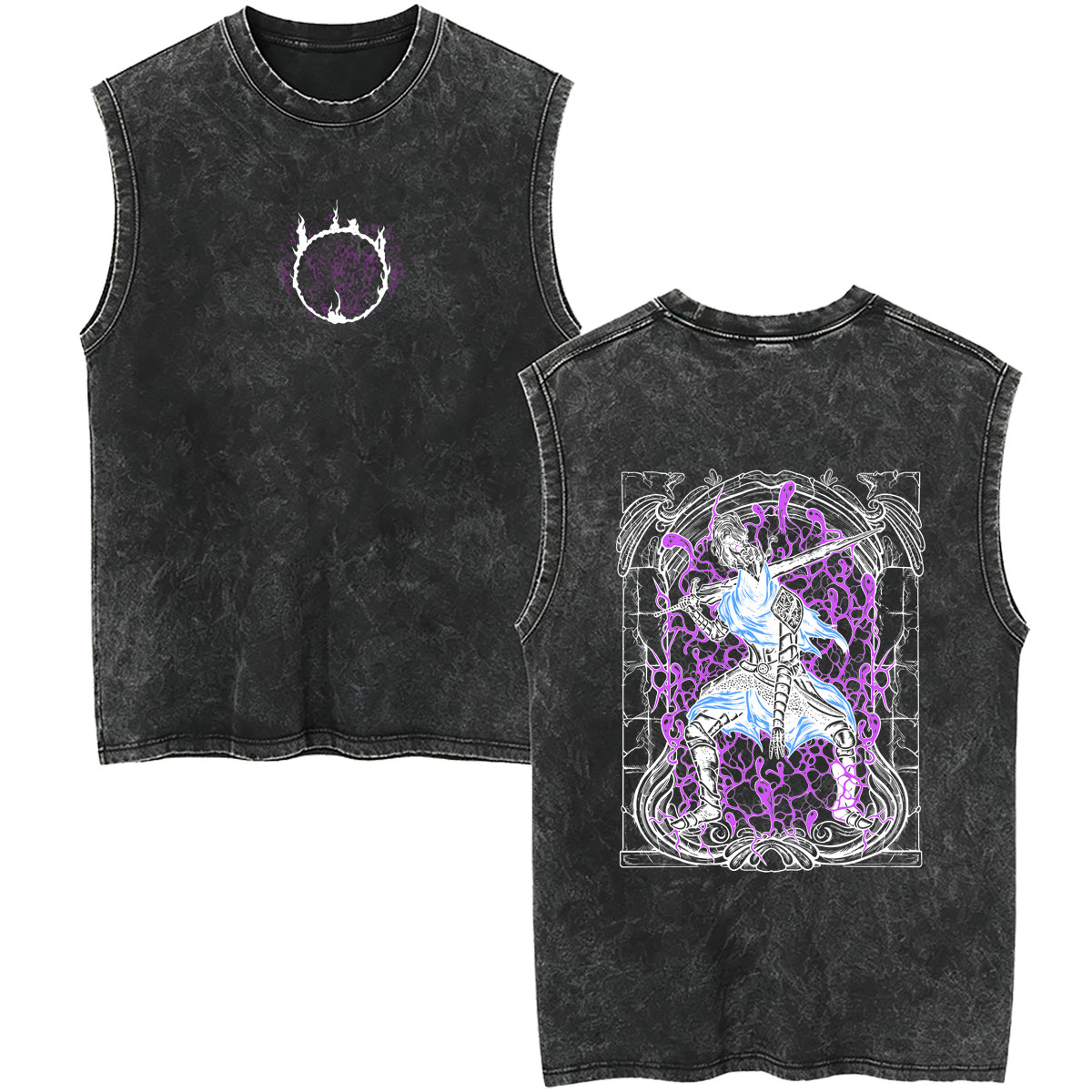 Tank Top Vintage Game Dark Sou - Retro Gaming T Shirt ulasan dan harga