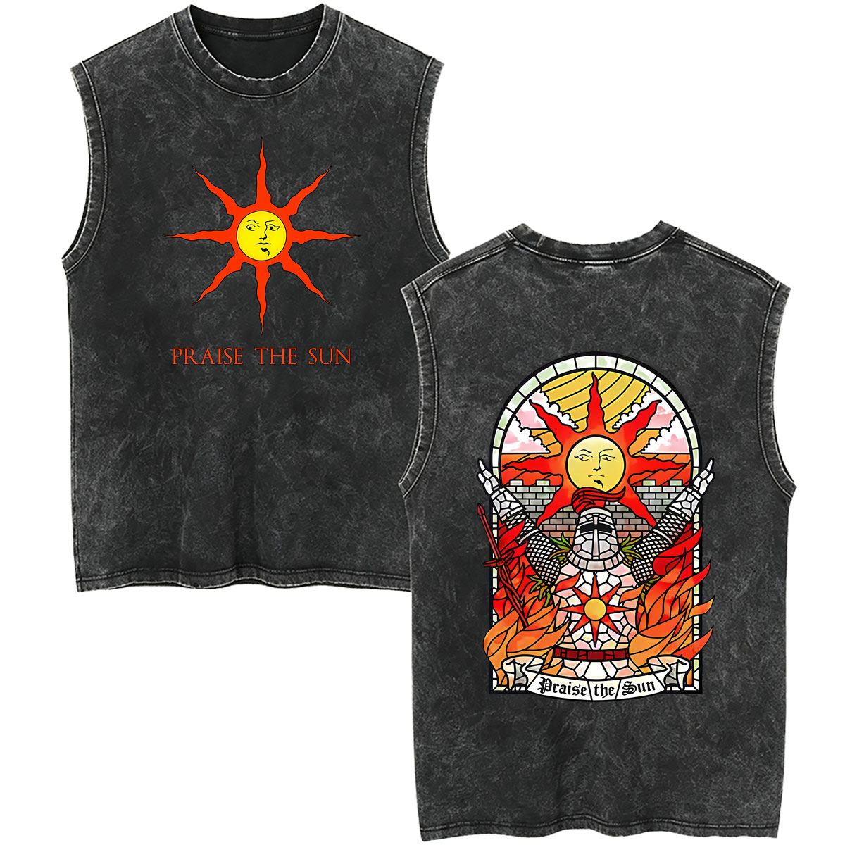 Tank Top Vintage Game Dark Sou - Retro Gaming T Shirt ulasan dan harga